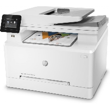 МФУ лазерное HP Color LaserJet Pro M283fdw (7KW75A), A4, цветной, печ. до 21 стр/мин., скан. до 26 стр/мин. (ч/б) 22 стр/мин. (цвет), 600 x 600 dpi (печать) 300x300dpi (скан), USB, RJ-45, Wi-Fi, Air Print, Mopria