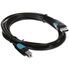 Кабель Vention USB 2.0 AM/BM - 3 м. черный VAS-A16-B300