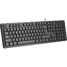 Клавиатура проводная A4Tech KR-3, USB, черный