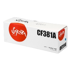 Картридж Sakura CF381A для HP MFP M476, синий, 2700 к.