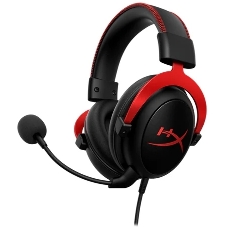 Гарнитура HyperX Cloud II красный, проводная, совместимость с консолями