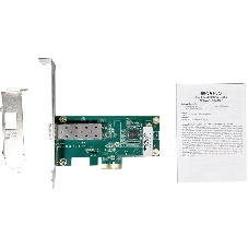 Сетевой адаптер Сетевой адаптер PCI-E, Intel I210, 1x1000Base-X SFP