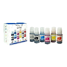 Чернила NVPrint GI-43 для принтеров Canon Pixma G540, G640, набор 6 цветов по 100 мл совместимые