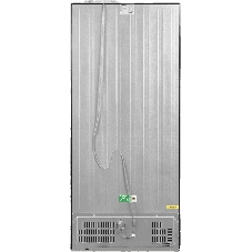 Холодильник Maunfeld MFF192NFB01 Inverter черный стекло трехкамерный 334/184л морозилка снизу, No Frost, Side by Side
