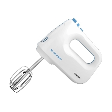 Миксер Centek CT-1128 (бел/синий) 400Вт, 6 скоростей + турбо, взбивание /замешивание, эколог. корпус