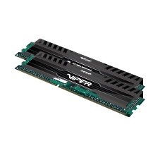 Оперативная память Patriot Viper 3, DDR3, 16GB (2x8 GB), 1600 MHz, CL9, DIMM, радиатор, черный