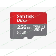 Флеш карта microSD 256Gb SanDisk microSDXC Class 10 Ultra UHS-I U1 A1 120Mb/s