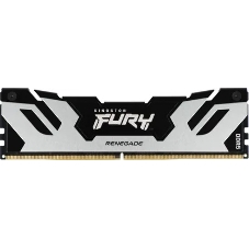 Оперативная память Kingston Fury Renegade, DDR5, 16Gb (1x16Gb), 6400MHz, CL32, DIMM, с радиатором, серебристый/черный