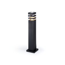 Светильник Ambrella light ST2582 BK/CL черный/прозрачный IP54 E27 max 40W 90*90*630