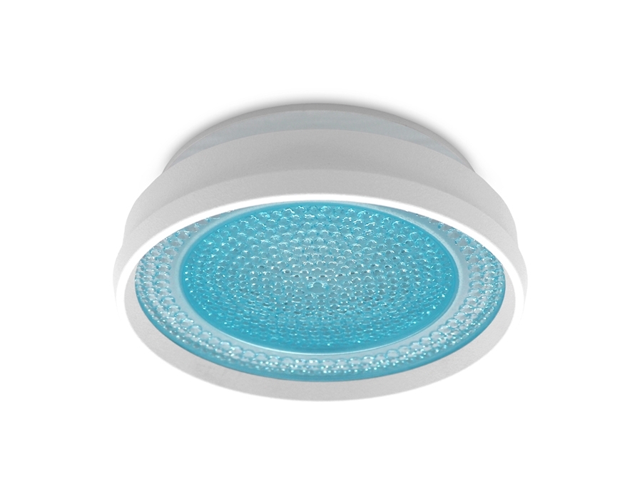Светильник Ambrella light TN344 SWH/BL белый песок/голубой GU5.3 D85*45