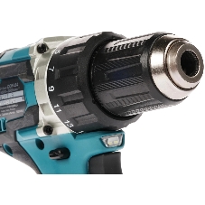 Дрель ак б\щет Makita DDF484Z,18В,Li-ion,БЗП-13мм,0-500\0-2000об\м,54\30Нм,1.5кг,кор,б\акк и з\у,XPT