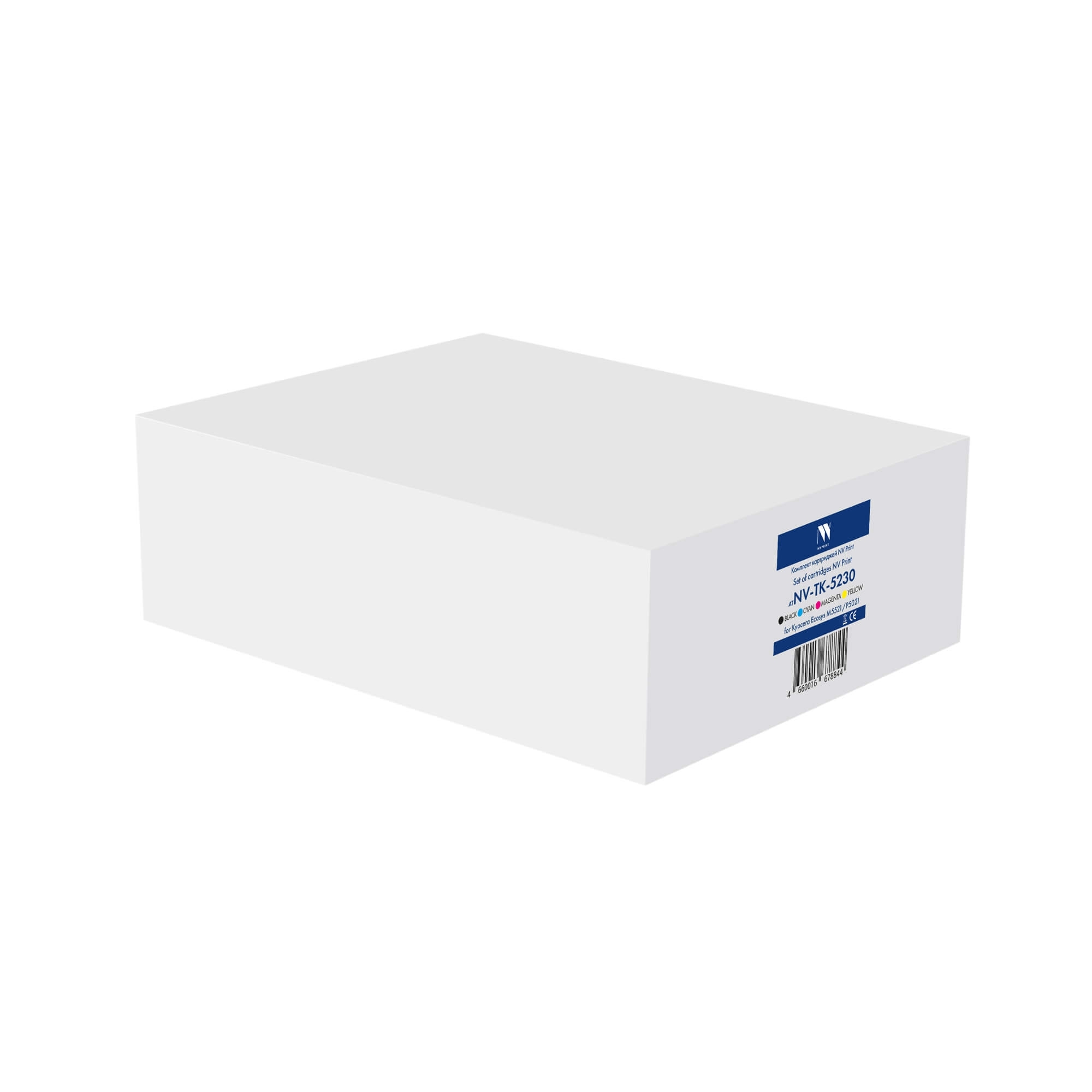 Комплект картриджей NVP совместимых NV-TK-5230 CMYK для Kyocera Ecosys M5521/P5021 (2600Bk/2200Color)