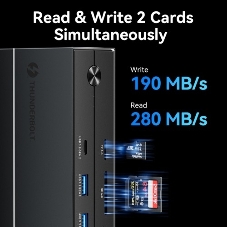 Мультифункциональная док-станция Vention USB Type C 14 в 1 с поддержкой Thunderbolt 4
