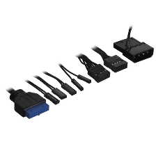 Компьютерный корпус Miditower ExeGate EVO-8243-EVO800 (ATX, БП EVO800RGb с вент. 12 см, 2хUSB+1хUSB 3.0, черный, 3 вент. с RGb подсветкой, боковая панель - закаленное стекло)