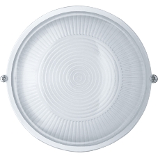 Светильник Navigator ЛОН NBL-R1-60-E27/WH 1х60Вт E27 IP54 (аналог НПБ 1301 бел. круг 60Вт)