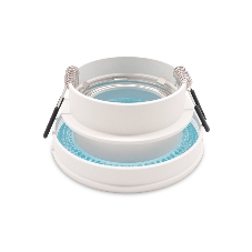 Светильник Ambrella light TN344 SWH/BL белый песок/голубой GU5.3 D85*45
