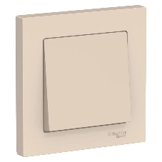 Выключатель 1-кл. ATLAS DESIGN (сх.1) 10АХ в сборе беж. SchE