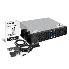 Источник бесперебойного питания On-line ExeGate PowerExpert ULS-575-10kVA.LCD.AVR.T.USB.RS232.SNMP.2U 10000VA/10000W, On-Line, PF=1, LCD, клеммы, RS232, USB, SNMP-slot, EPO, батареи внешние 192В/240В суммарной емкостью до 400Ah, Rackmount 2U/Tower, металлический корпус, черный