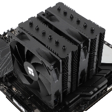 Устройство охлаждения(кулер) Thermalright Peerless Assassin 120 SE Soc-AM5/AM4/1200/1700/1851 черный 4-pin 25.6dB Al+Cu 730gr Ret (PA120-SE)