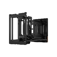 Компьютерный корпус без блока питания Fractal Design Terra, Mini-Tower, no fans, 1xUSB-A 3.0 + 1xUSB 3.2 Type-C, SFX PSU Support, mITX Graphite