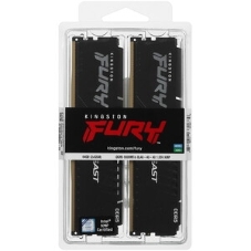 Оперативная память Kingston Fury Beast AMD, DDR5, 64Gb (2x32 Gb), 6000 MHz, CL36, радиатор, черный