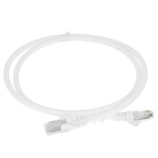 Патч-корд LANMASTER UTP LAN-PC45/U5E-1.0-WH вилка RJ-45-вилка RJ-45 cat.5е 1м белый LSZH (уп.:1шт)
