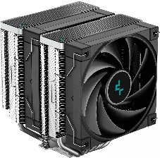 Кулер для процессора DEEPCOOL AK620 черный, 120 мм, алюминий/медь, 1850 об/мин, 28 дБ, 4 pin, 260 Вт, 162 мм