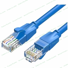 Патч-корд Vention прямой UTP cat.6, RJ45 - 1,5 м. синий