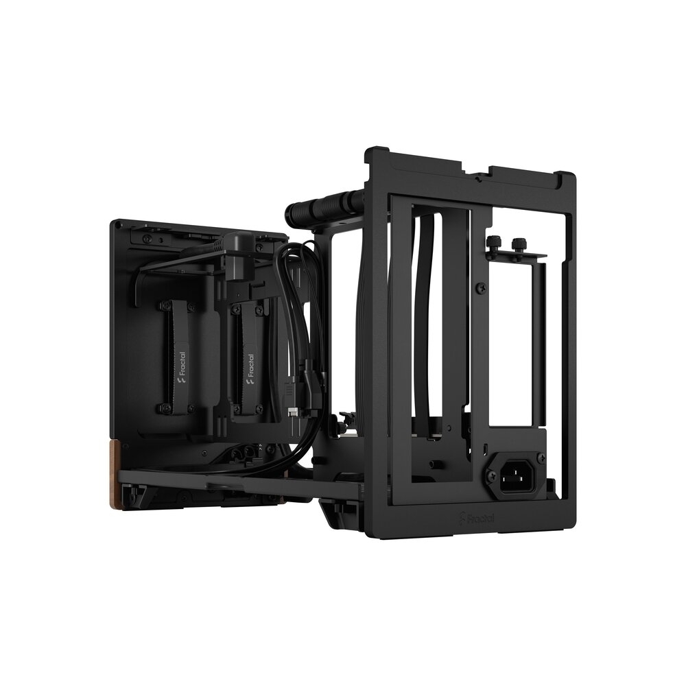 Компьютерный корпус без блока питания Fractal Design Terra, Mini-Tower, no fans, 1xUSB-A 3.0 + 1xUSB 3.2 Type-C, SFX PSU Support, mITX Graphite