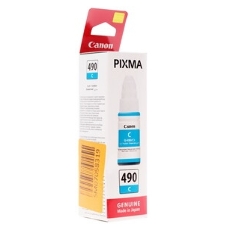 Чернила Canon GI-490C 0664C001 голубой (70 мл) для Canon Pixma G1400/2400/3400
