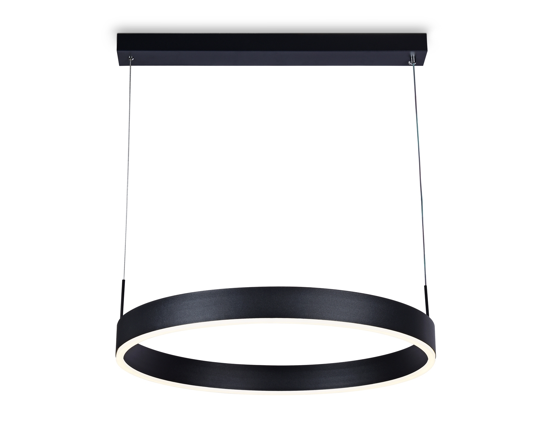 Светильник Ambrella light FA6606 BK черный 51W D600*700 (ПДУ РАДИО 2.4G)
