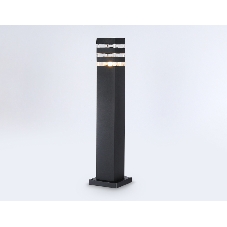Светильник Ambrella light ST2582 BK/CL черный/прозрачный IP54 E27 max 40W 90*90*630