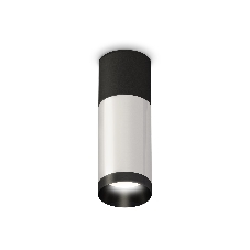 Светильник Ambrella Light XS6324060 SSL/SBK/PBK серебро песок/черный песок/черный полированный MR16 GU5.3