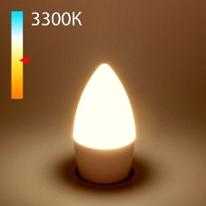BLE2711/ Светодиодная лампа Свеча СD LED 8W 3300K E27