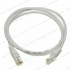 Патч-корд LANMASTER UTP TWT-45-45-2.0/6-GY вилка RJ-45-вилка RJ-45 Cat.6 2м серый ПВХ