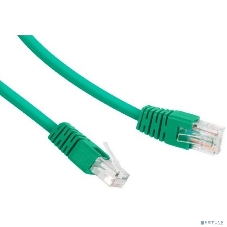 Патч-корд UTP Cablexpert cat.5e 0.25м, литой, многожильный, зеленый