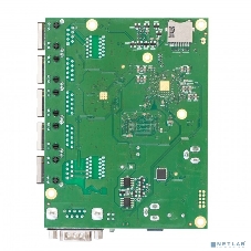 Плата маршрутизатора RB450Gx4 без корпуса RouterBOARD 450Gx4 with four core 716MHz Atheros CPU, 1 Gb RAM, 5 Gigabit LAN ports, PoE OUT on port #5, RouterOS L5