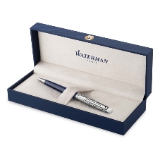Ручка шариков. Waterman Hemisphere L`Essence du Bleu (CW2166470) LaqBlue CT M син. черн. подар.кор.