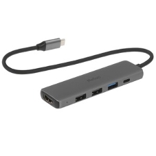 USB-концентратор Netac WF13, USB Type-C, USB/HDMI/USB Type-C, USB