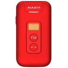 Мобильный телефон Maxvi E5 up красный