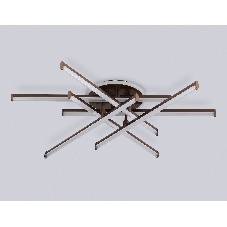 Потолочный светодиодный светильник Ambrella light FL6253 CF кофе 97W 3000K-6400K 805*760*170 (ПДУ ИК)