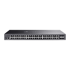 Коммутатор TP-Link TL-SG3452X, 48×1 Гбит/с + 4×10 Гбит/с SFP+ Uplink, управляемый
