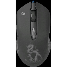 Мышь проводная Defender Sky Dragon GM-090L черный, 3200 dpi, USB, кнопки - 6