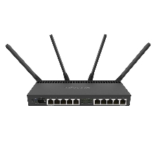 Маршрутизатор MIKROTIK RB4011iGS+5HacQ2HnD-IN 10x10/100/1000 LAN, 1 SFP+, 2,4Ghz/5Ghz, 802.11a/b/g/n/ac