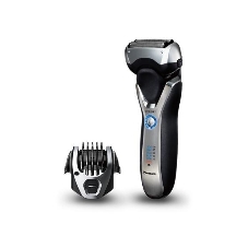 Электробритва сетчатая Panasonic ES-RT77-S520 реж.эл.:3 питан.:аккум. серебристый/черный