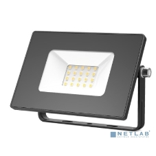 Прожектор светодиодный GAUSS 613527120 LED 20W 1300lm IP65 3000К черный 1/60
