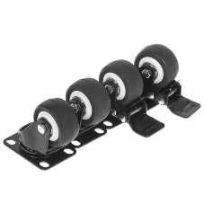 Стойка двухрамная Lanmaster TWT-RACK2-42U-6X10 42U 600 мм X 1000 мм серый