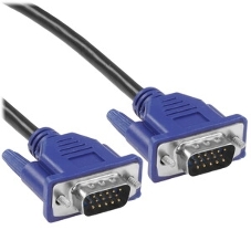 Кабель VGA Pro Cablexpert CC-PVGA-1.8M, 15M/15M, 1.8м, экран, феррит. кольца, пакет
