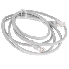 Патч-корд LSZH медный UTP Cablexpert PP30-2M cat.5e, 2м, литой, многожильный, серый