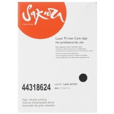 Картридж Sakura 44318624 для OKI C710, C711, черный, 11000 к.